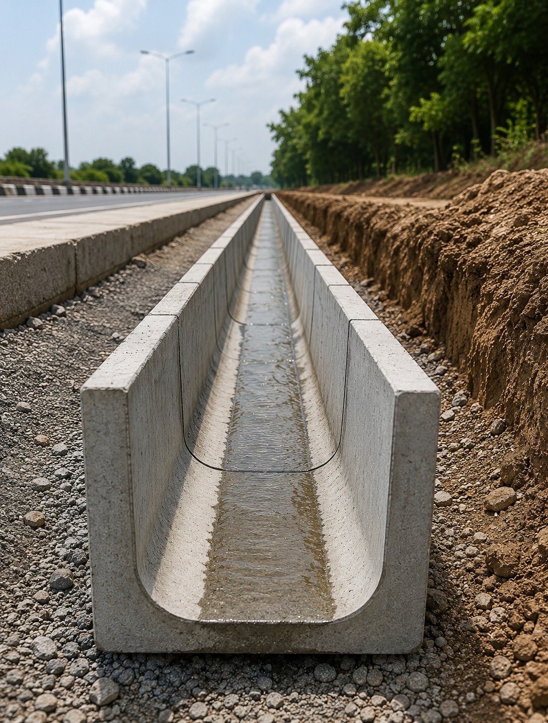 Precast U Drain Manufacturer in Hyderabad by Tirupati Precast